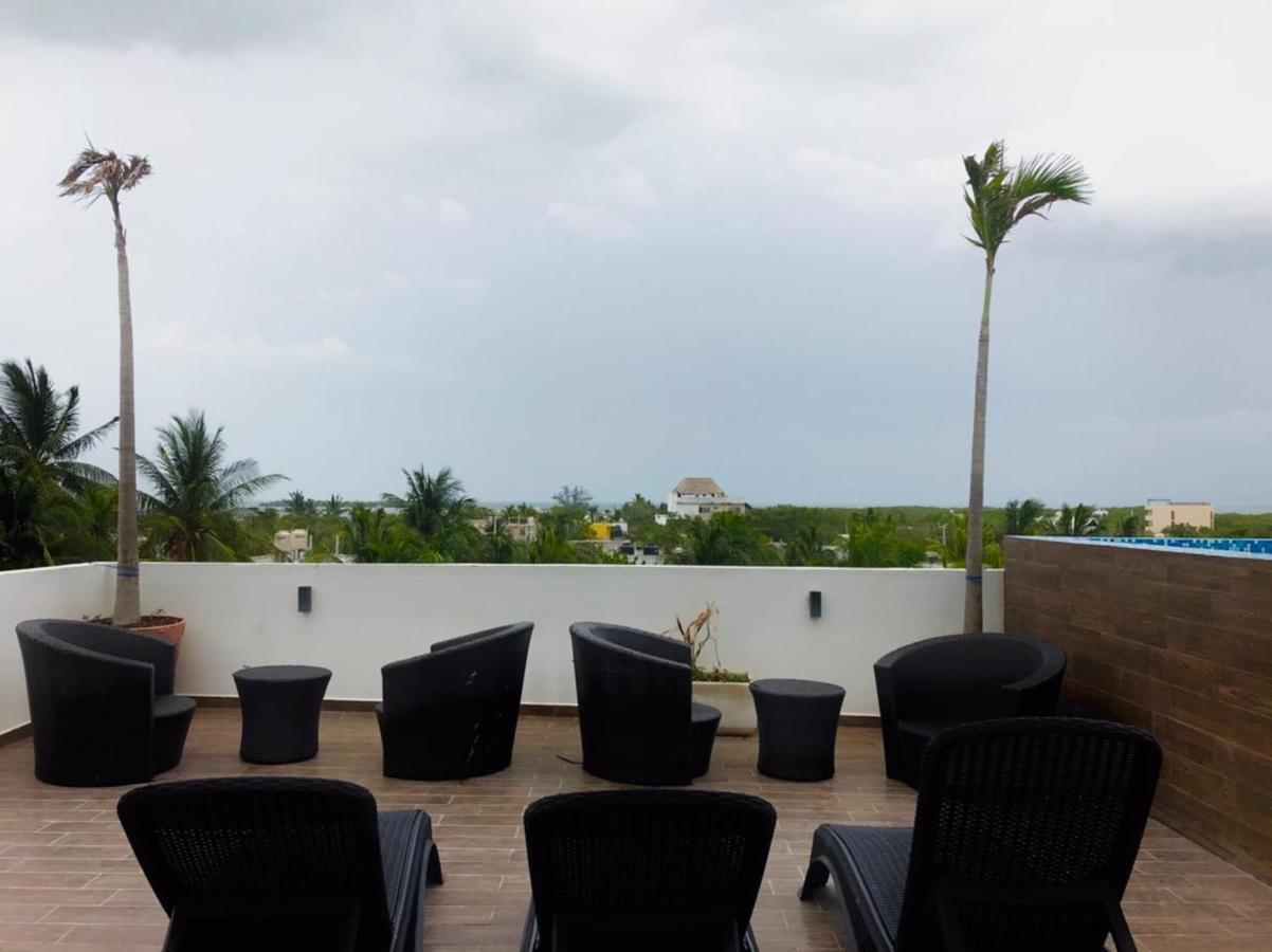 Hotel Mayari Holbox エクステリア 写真 Rooftop view of the hotel
