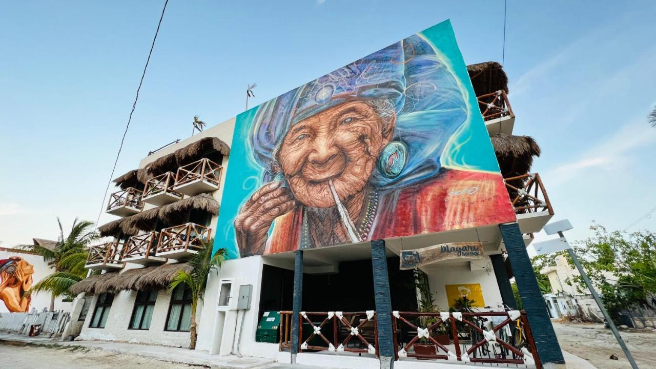 Hotel Mayari Holbox エクステリア 写真 Mural in Tulum