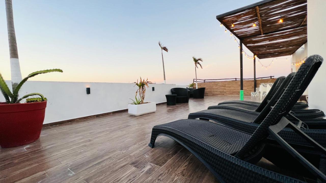Hotel Mayari Holbox エクステリア 写真 Rooftop at Hotel Habita