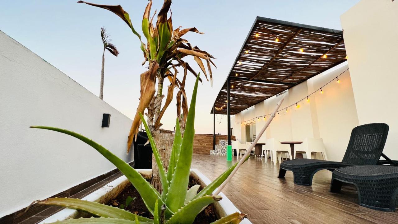 Hotel Mayari Holbox エクステリア 写真 Rooftop at the hotel